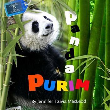 Paperback Panda Purim Book