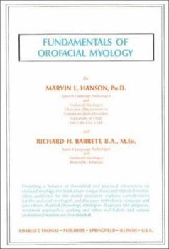 Hardcover Fundamentals of Orofacial Myology Book