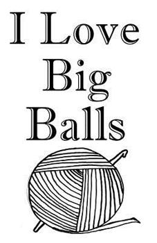 I Love Big Balls: Knitting Graph Paper 4:5