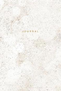 Paperback Journal: Glitter Pearl Effect Notebook: 120-Page Lined - Luxury Cream Pearl Book