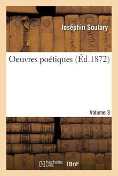 Paperback Oeuvres Poétiques Volume 3 [French] Book