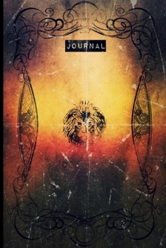 Journal: Cool Vintage Style Blank Journal