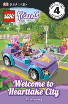 Paperback DK Readers L4: Lego Friends: Welcome to Heartlake City Book