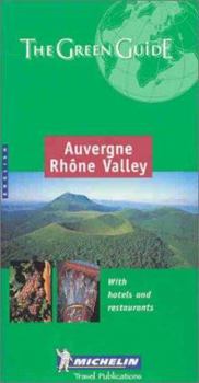 Paperback Michelin the Green Guide Auvergne Rhone Valley Book