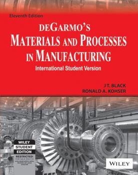 Paperback Materials and Processes in Manufacturing Book