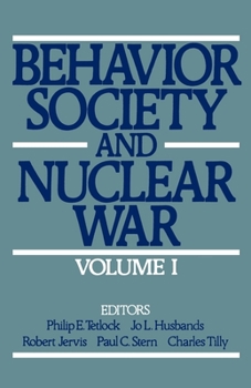 Paperback Behavior, Society, and Nuclear War Book