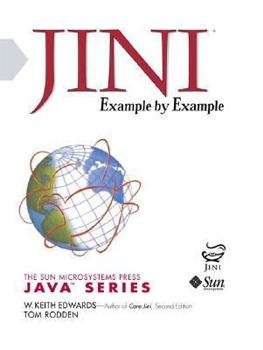 Paperback Jini Example By Example Book