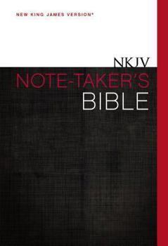 Hardcover NKJV, Note-Taker's Bible, Hardcover, Red Letter Edition Book