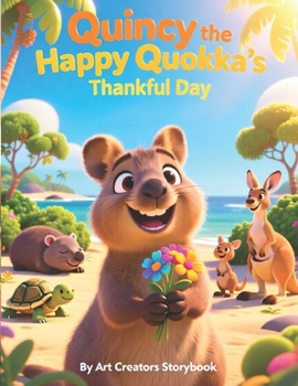 Quincy the Happy Quokka’s Thankful Day: A Children’s Book About Gratitude, Kindness, and Positive Thinking for Kids Ages 3–8 (Quincy the Happy Quokka: A Social-Emotional Learning Series)