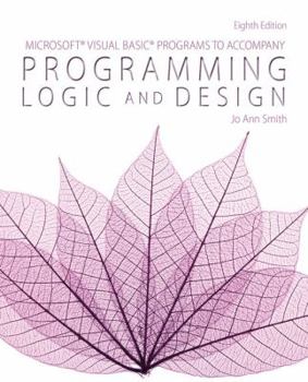 Paperback Microsoft Visual Basic Programs to Accompany Programming Logic and Design Book