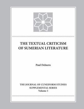 Hardcover Textual Criticism Sumerian Literature Hb Book