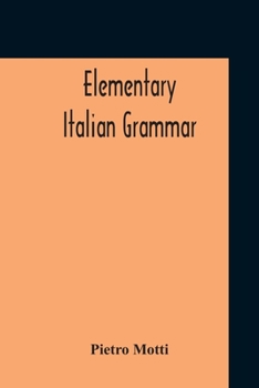 Paperback Elementary Italian Grammar Book