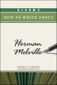 Hardcover Bloom's How to Write about Herman Melville Book