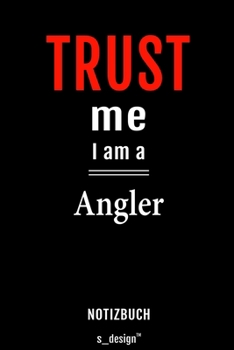 Notizbuch f�r Angler: Originelle Geschenk-Idee [120 Seiten liniertes blanko Papier]