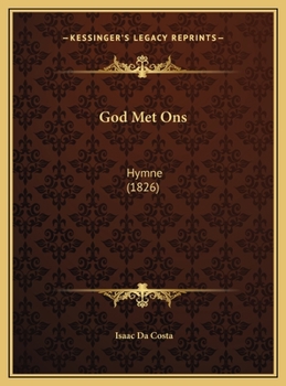 Hardcover God Met Ons: Hymne (1826) [Chinese] Book