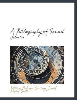 Paperback A Bibliography of Samuel Johnson Book