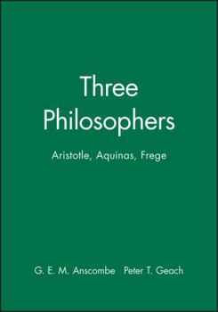 Hardcover Three Philosophers Book