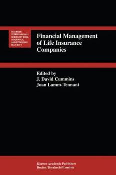 Hardcover Financial Management of Life Insurance Companies Book