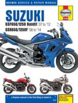 Paperback Suzuki Gsf650/1250 Bandit, Gsx650f, '07-'14 Book