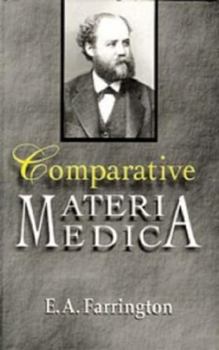 Hardcover The Comparative Materia Medica Book