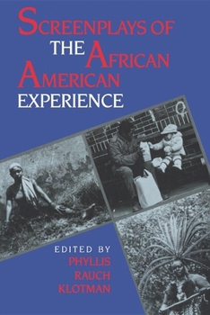 Paperback Screenplays of the African-American Experience Book