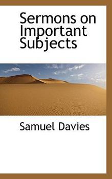 Paperback Sermons on Important Subjects Book