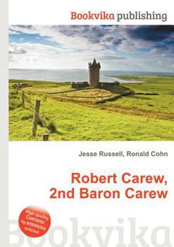 Paperback Robert Carew, 2nd Baron Carew Book