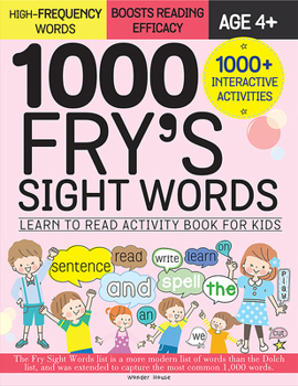 Paperback 1000 Fry's Sight Words Book