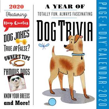 Calendar A Year of Dog Trivia Page-A-Day Calendar 2020 Book