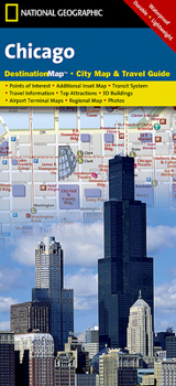 Map Chicago (National Geographic Destination City Map) Book