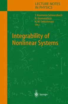 Paperback Integrability of Nonlinear Systems Book