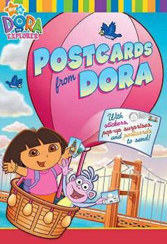 Cards Postcards from Dora (Dora the Explorer) Book