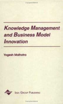 Hardcover Knowledge Management and Business Model Innovation Book