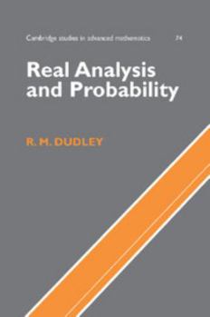 Hardcover Real Analysis and Probability Book