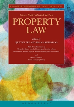 Property Law - Book  of the Ius Commune Casebooks for the Common Law of Europe