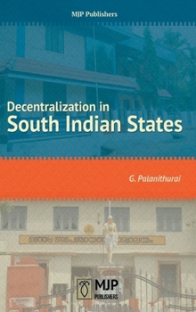 Hardcover Decentralization in South Indian States Book