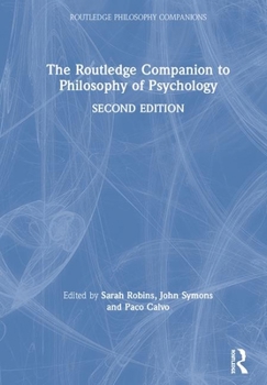 Hardcover The Routledge Companion to Philosophy of Psychology Book