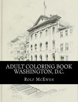 Paperback Adult Coloring Book - Washington, D.C. Book