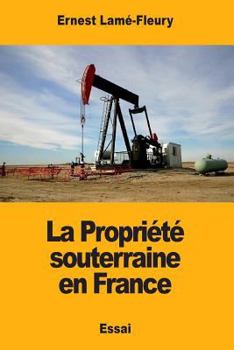 Paperback La Propriété souterraine en France [French] Book