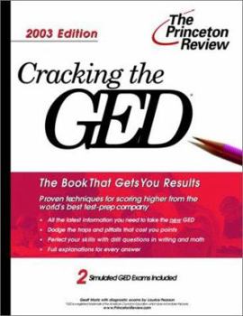Paperback Cracking the GED, 2003 Edition Book