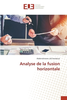 Paperback Analyse de la fusion horizontale [French] Book