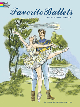 Paperback Favorite Ballets Coloring Book