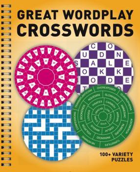 Paperback Great Wordplay Crosswords: 100+ Variety Puzzles Book