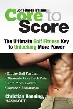 Paperback Golf Fitness Training: Core to Score Book