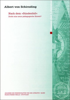 Paperback Nach Dem 'Sundenfall': Droht Eine Neue Padagogische Eiszeit? [German] Book