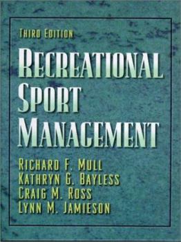 Hardcover Recreational Sport Management Book