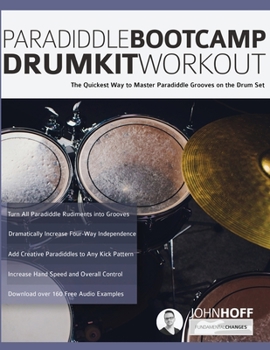 Paperback Paradiddle Bootcamp Drumkit Workout Book