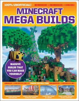 Paperback Minecraft Mega Builds: An Afk Book