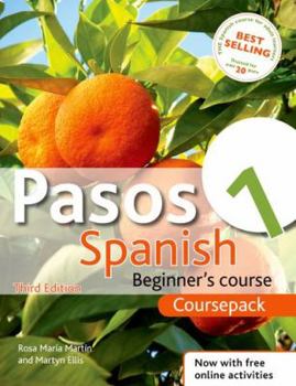 Paperback Pasos 1 Spanish Beginner's Course Coursepack [With 3 CDROMs and Support Book] Book