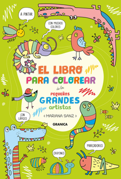 Paperback Libro Para Colorear de Los Pequeños Grandes Artistas / The Little Big Artists Coloring Book [Spanish] Book